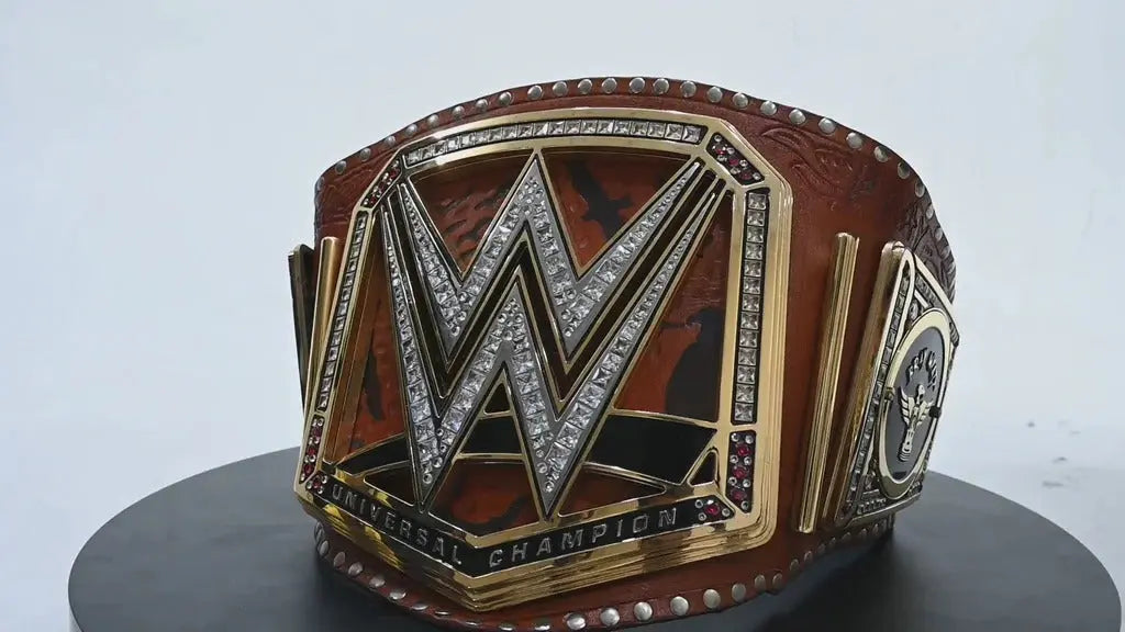 24K GOLD World Universal Premium CNC Championship Belt Replica